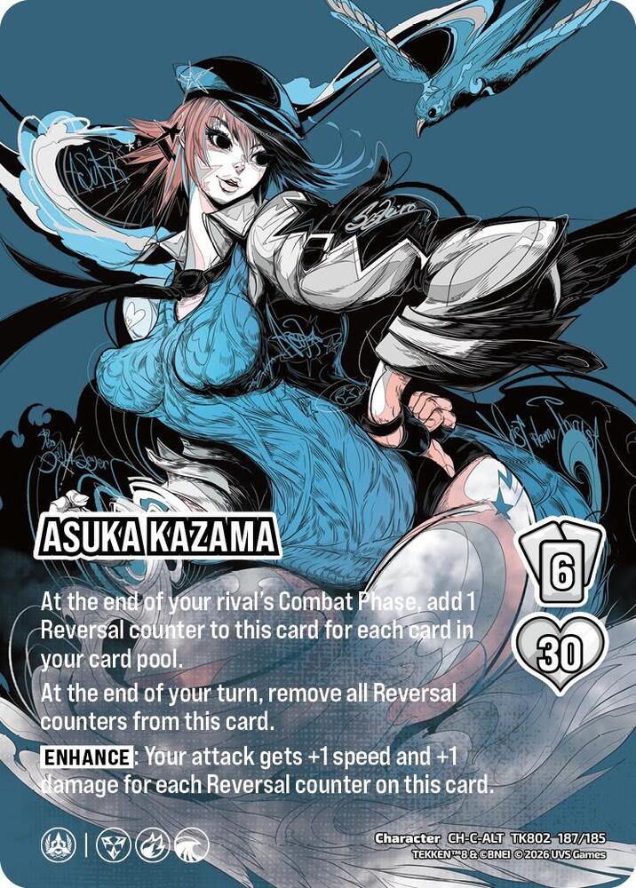 Karakenさま Asuka Kazama (Alternative Art) - TEKKEN 8 - UniVersus - TCGplayer.com