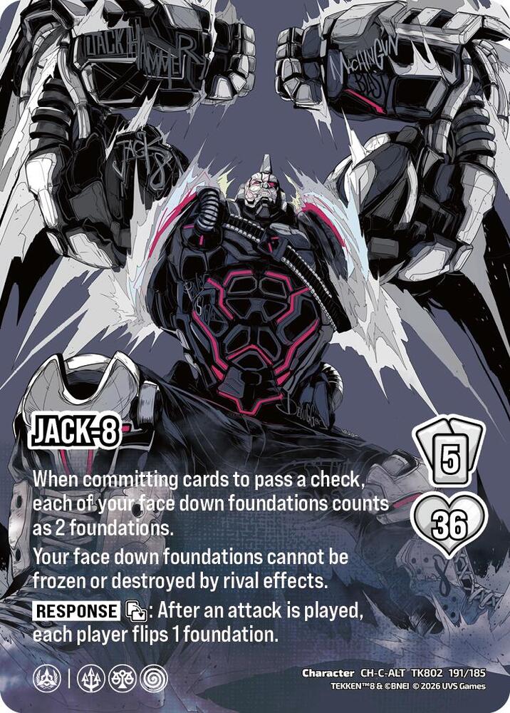 ユンソントレカ8 Jack-8 (Alternative Art) - TEKKEN 8 - UniVersus - TCGplayer.com