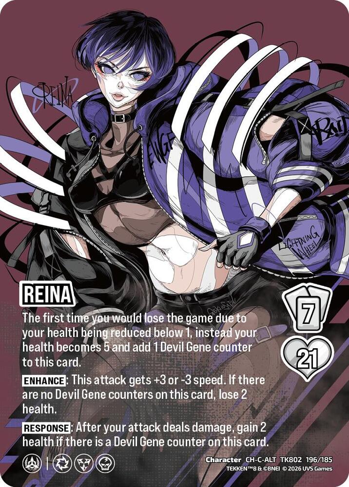 Reina  Reina (Alternative Art) - TEKKEN 8 - UniVersus - TCGplayer.com