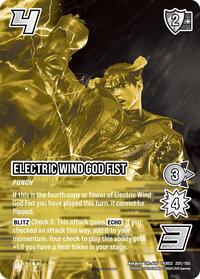 Electric Wind God Fist (Alternative Art) - UniVersus TEKKEN 8 trading card