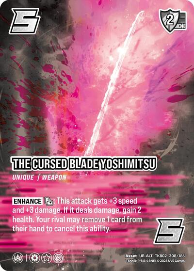 The Cursed Blade Yoshimitsu (Alternative Art)