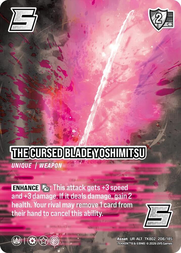 Yuttyです。 The Cursed Blade Yoshimitsu (Alternative Art) - TEKKEN 8