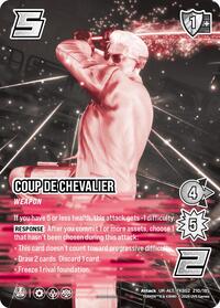Coup de Chevalier (Alternative Art) - UniVersus TEKKEN 8 trading card