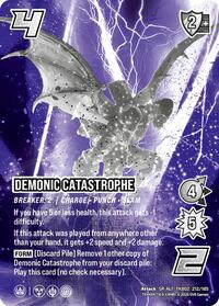 Demonic Catastrophe (Alternative Art) - UniVersus TEKKEN 8 trading card