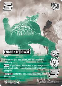 Enchente de Axe (Alternative Art) - UniVersus TEKKEN 8 trading card