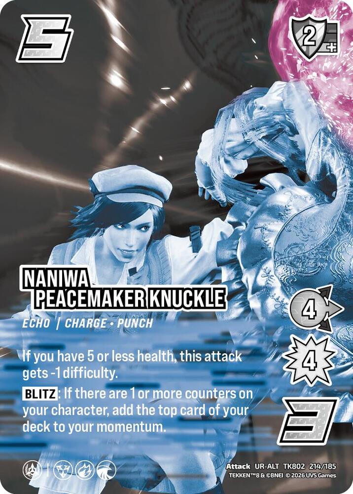 Naniwa Peacemaker Knuckle (Alternative Art) - TEKKEN 8 - UniVersus