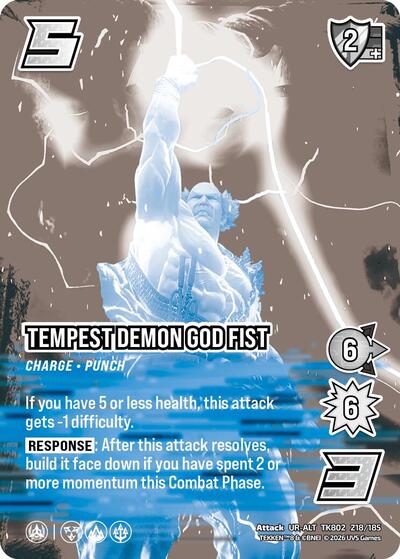 Tempest Demon God Fist (Alternative Art)