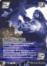 Catching a Meteor (Alternative Art) - UniVersus TEKKEN 8 trading card