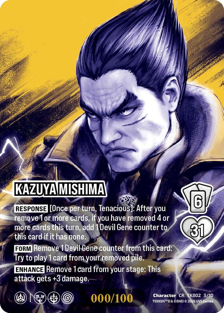 Kazuya Mishima (CR) - TEKKEN 8 - UniVersus - TCGplayer.com