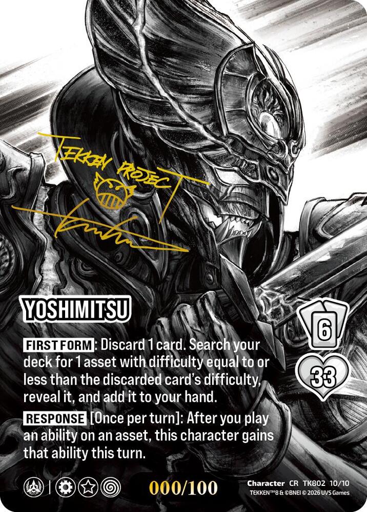 Yoshimitsu (Autograph Version) - TEKKEN 8 - UniVersus - TCGplayer.com
