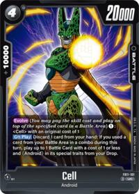 Cell - FB11-101 - Dragon Ball Super: Fusion World Brightness of Hope trading card