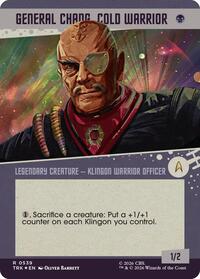 General Chang, Cold Warrior (Showcase) (0539) (Surge Foil)