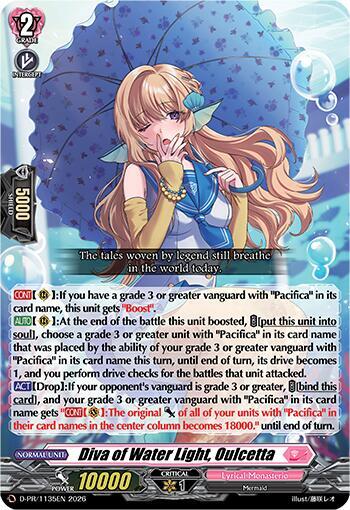 Diva of Water Light, Oulcetta