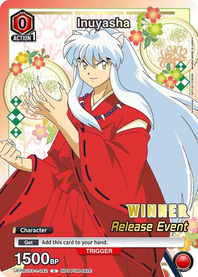 Inuyasha (Release Event Winner) UE23BT: Inuyasha Release Event Cards Common Union Arena card — value and price