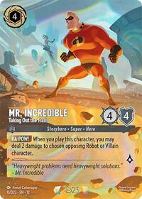 Mr. Incredible - Taking Out the Trash card
