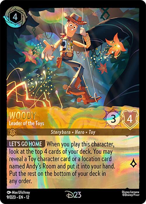 Full Woody - Leader of the Toys card