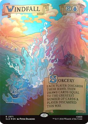 Windfall (Out Of Sight Foil) #2571 – Secret Lair Drop Series (Rare)