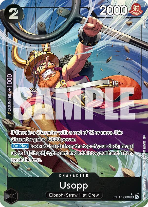 Full Usopp (Alternate Art) card