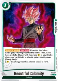 Beautiful Calamity - Dragon Ball Super: Fusion World Brightness of Hope trading card