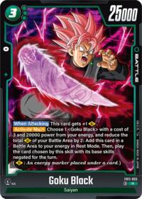 Goku Black - FB11-055 - Dragon Ball Super: Fusion World Brightness of Hope trading card