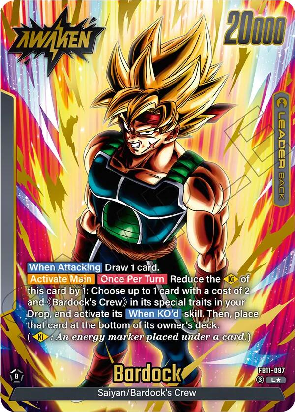 Bardock - FB11-097 (Alternate Art)