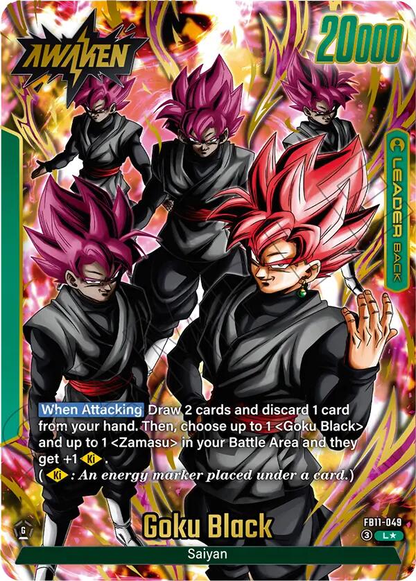 Goku Black - FB11-049 (Alternate Art)