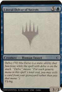 Literal Delver of Secrets — Un-Known Event Playtest Cards