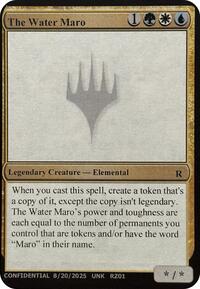 The Water Maro — Un-Known Event Playtest Cards