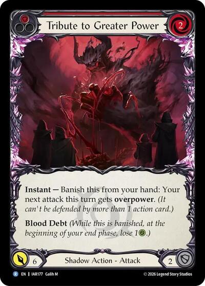 Tribute to Greater Power