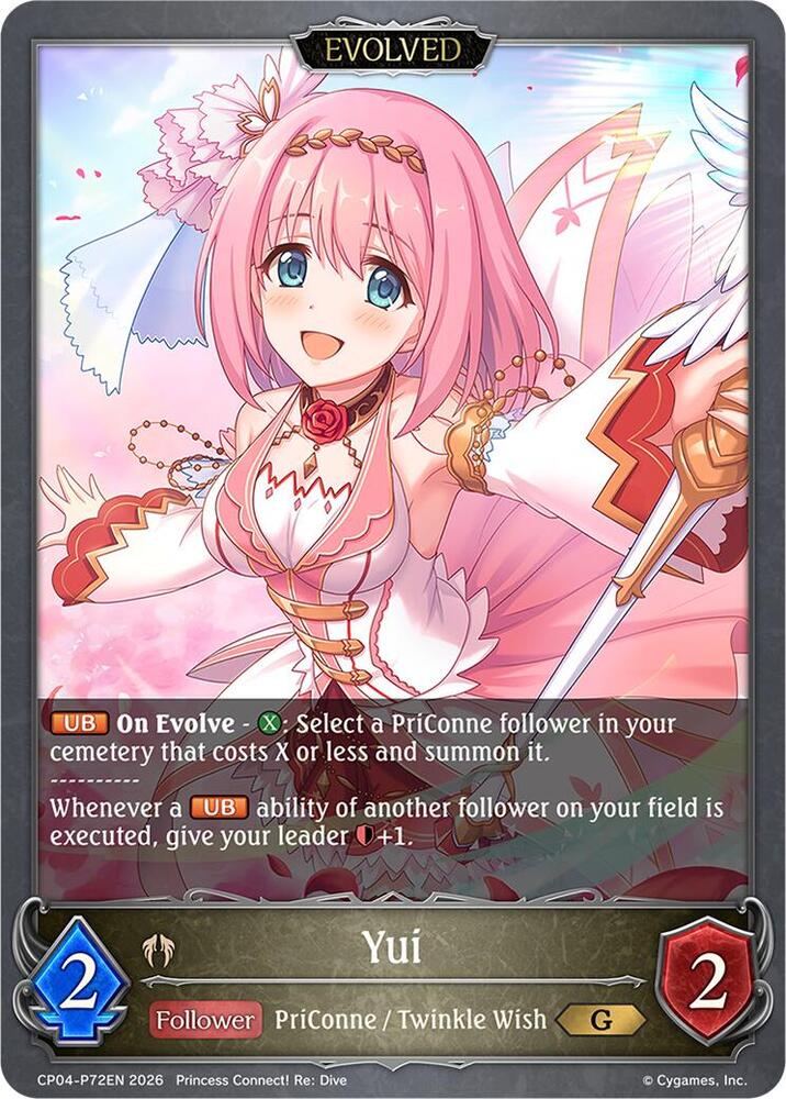 Yui (Evolved) - P72EN (Foil)