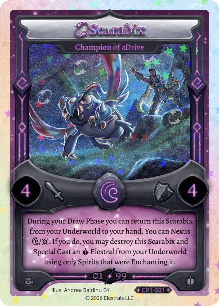 Scarabix - Champion of aDrive (Serialized)