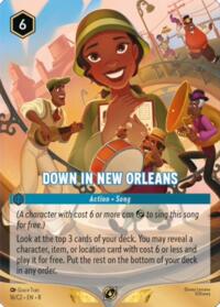Down in New Orleans — Disney Lorcana Promo Cards
