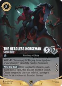 The Headless Horseman - Cursed Rider — Disney Lorcana Promo Cards
