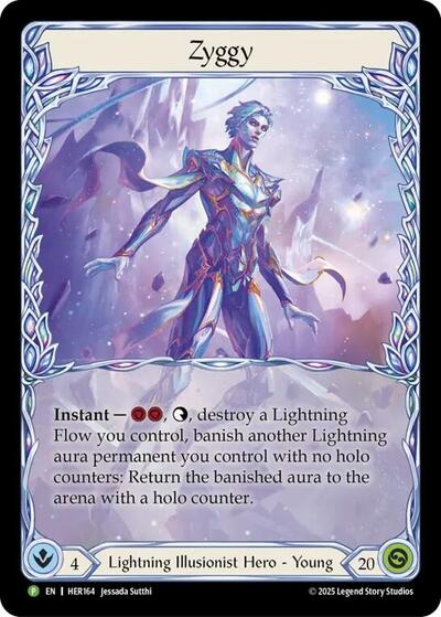 Zyggy - HER164 Flesh and Blood: Promo Cards Promo Flesh and Blood card — value and price