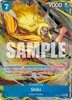 ワンピースカード シキ OP17-048 SR Shiki (048) (Alternate Art) - The World's Strongest Warriors - One