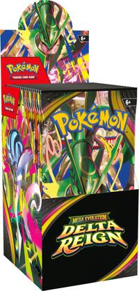 Delta Reign Half Booster Box from ME06: Delta Reign pre-release Pokemon product image