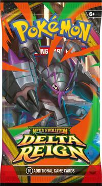 Delta Reign Booster Pack from ME06: Delta Reign pre-release Pokemon product image