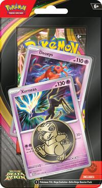 Delta Reign Single Pack Blister (Target Exclusive) [Xerneas] from ME06: Delta Reign pre-release Pokemon product image