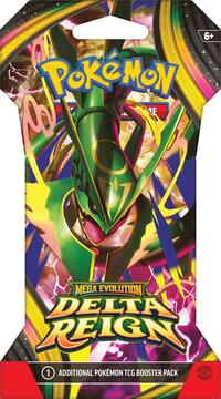 Delta Reign Sleeved Booster Pack from ME06: Delta Reign pre-release Pokemon product image