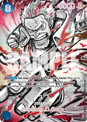Monkey.D.Garp (OP12-056) (SP) card art