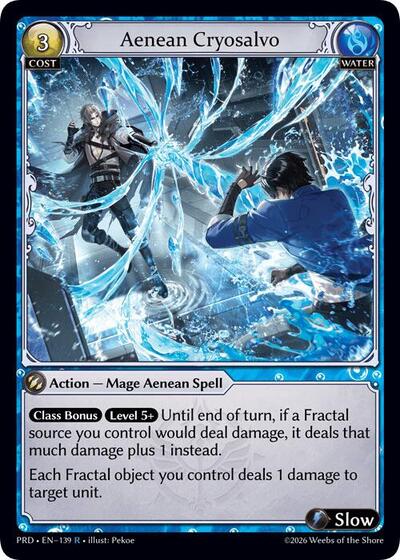 Aenean Cryosalvo card