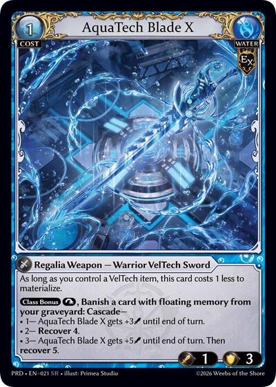 AquaTech Blade X card