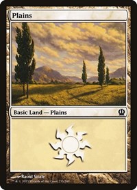 Plains (233) - Theros - Magic: The Gathering card