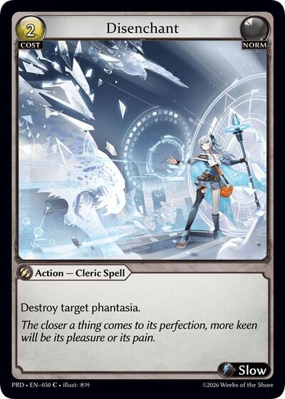 Disenchant card