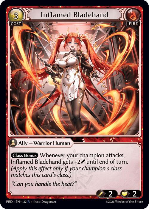 Inflamed Bladehand