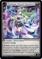 その他 Grand Archive Lorraine, Honed Operative Lorraine, Honed Operative - .asphodel/paradise - Grand Archive TCG