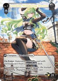 Lorraine, Wandering Warrior (CSR)