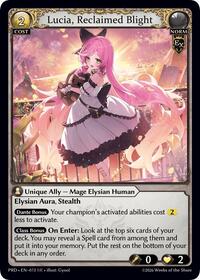 Lucia, Reclaimed Blight