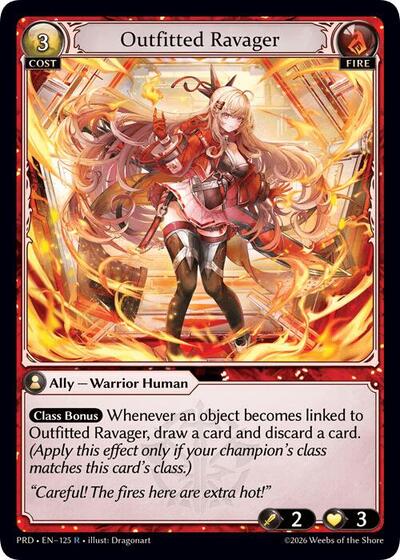 Outfitted Ravager card