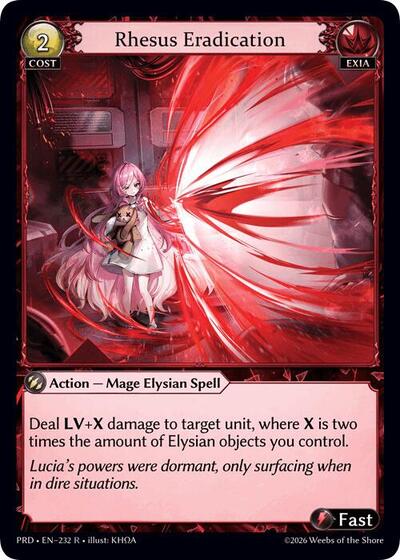 Rhesus Eradication card